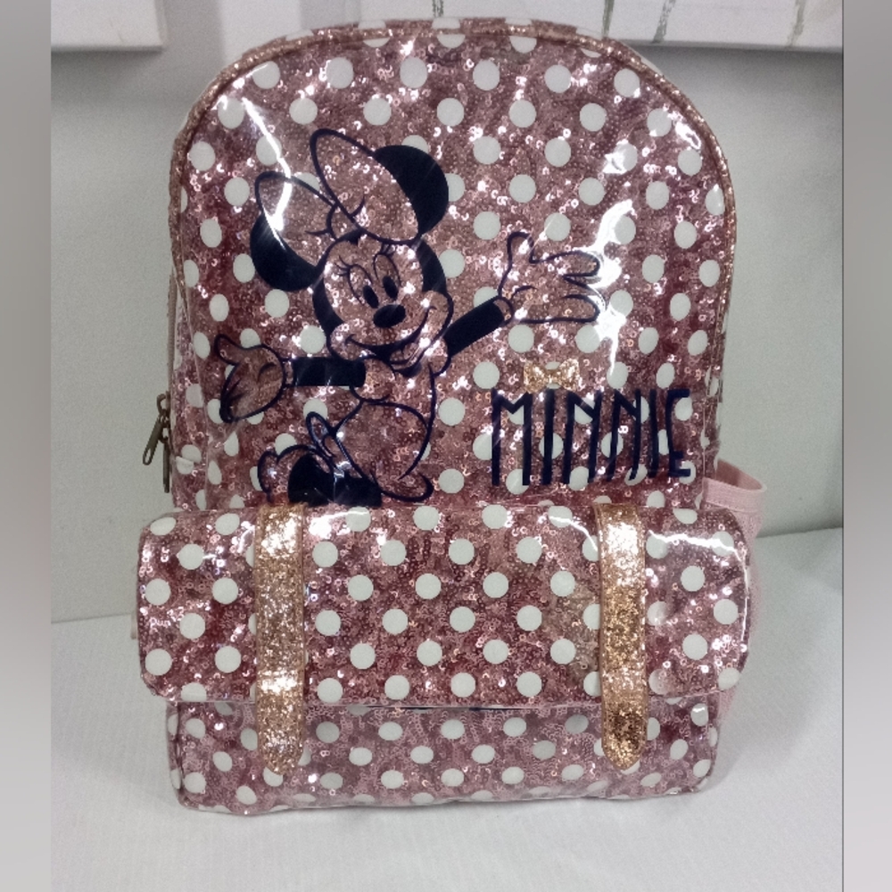 Disney Parks Navy and Pink Polka Dot Accessory